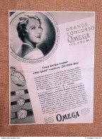 Orologio Omega Grande Concorso A 115 Premi Pubblicità Del 1925 (3) - Andere & Zonder Classificatie