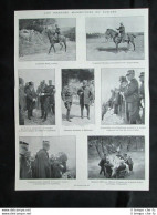 Gen.Dodds, Grasset, Pendezec, Metzinger, André,Presidente Loubet Stampa Del 1903 - Sonstige & Ohne Zuordnung