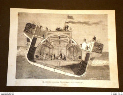 Invenzione Del 1875 Salone Bessemer Sui Piroscafi Innovazione Nella Marina - Before 1900