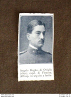 WW1 Prima Guera Mondiale 1914-1918 Caduto Per Patria Angelo Doglio Di Oviglio - Other & Unclassified