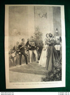 1895 - Per Nozze Savoia-Orléans, Incontro Principessa Elena Con Regina D'Italia - Before 1900