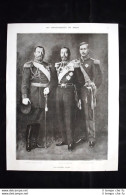 Nicolas II George V Albert I Guillaume II WW1 Guerra 1914 - 1918 - Other & Unclassified