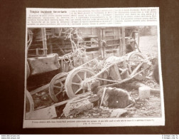 Incidente Ferroviario Dell'11 Ottobre 1909 Treno Elettrico Trento - Malè 2 Morti - Other & Unclassified