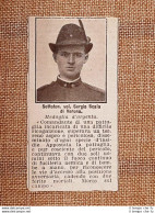 Decorato Al Valore Nel 1916 Sott. Sergio Scala Di Verona Medaglia D'Argento WW1 - Otros & Sin Clasificación