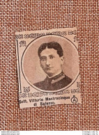 Vittorio Matrocinque Di Saluzzo Caduto Nella Prima Guerra Mondiale WW1 - Sonstige & Ohne Zuordnung