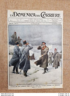 Copertina La Domenica Del Corriere 16 Febbraio 1913 Bulgaria Fine Armistizio - Sonstige & Ohne Zuordnung