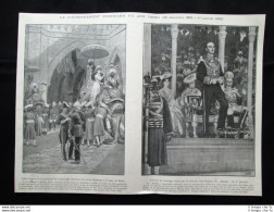 Incoronazione Di Edoardo VII, Indie + Goubet, De Blowitz Stampa Del 1903 - Other & Unclassified