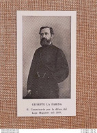 Giuseppe La Farina Messina 1815 – Torino 1863 R.Commissario Lago Maggiore 1859 - Otros & Sin Clasificación