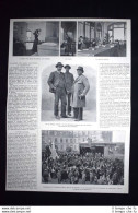 Poste E Telegrafi - Re Mademba A Parigi - Orfanotrofio Herlot Stampa Del 1906 - Andere & Zonder Classificatie