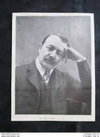 Scrittore E Drammaturgo Francese Marcel Prevost Nel 1909 Stampa Del 1909 - Otros & Sin Clasificación