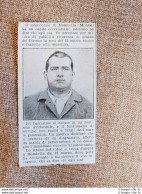 Uno Sconosciuto Nel Manicomio Di Mombello (Milano) Nel 1917 Lombardia - Autres & Non Classés
