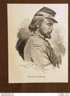 Giuseppe Sìrtori Monticello Brianza, 1813 – Roma, 1874 Generale E Patriota - Autres & Non Classés