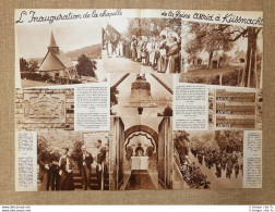 Kussnacht Nel 1936 L'inaugurazione Della Cappella Della Regina Astrid Svizzera - Andere & Zonder Classificatie