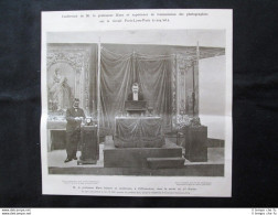 Arthur Korn E La Sua Conferenza Sulla Trasmissione Di Fotografie 1 Febbraio 1907 - Other & Unclassified