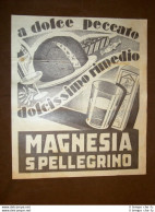 Pubblicità Del 1931 Magnesia San Pellegrino Tema #12 - Altri & Non Classificati