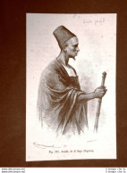 Amadù Nel 1883 Re Della Nigrizia O Ségou Mali - Avant 1900