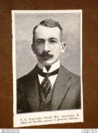 Nourredin Feruh Bey Nel 1920 Ambasciatore Di Turchia In Italia - Other & Unclassified