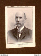 Deputato Nel 1908 Avvocato Pietro Frugoni Di Leno - Other & Unclassified