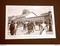 Rennes Nel 1899 Processo Affaire Dreyfus L'Avenue De La Gare - Ante 1900