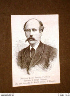 Deputato Nel 1881 Onorevole Marchese Paolo Gentile Farinola Di Campi Bisenzio - Avant 1900