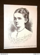 Principessa Luisa Margherita Di Prussia Nel 1879 Duchessa Connaught E Strathearn - Ante 1900