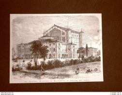 Il Festspielhaus O Teatro Di Wagner Di Bayreuth Nel 1876 L'Esterno Germania - Vor 1900