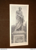 Berlino Nei Primi Del 1900 Monumento Eretto In Onore Del Generale York - Sonstige & Ohne Zuordnung