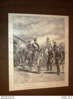 L'Esercito Del Giappone Nel 1884 Fanteria Stato Maggiore Cavalleria Artiglieria - Voor 1900