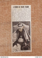 Gioacchino Cantagalli Vescovo Di Faenza Morto Nel 1912 - Otros & Sin Clasificación