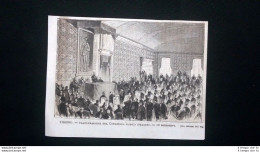 Torino - 18 Settembre 1876 Inaugurazione Del Congresso Medico Italiano - Ante 1900