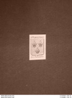 Stemma O Blasone Della Città Di Le Fuosseret - Francia Anno 1865 Araldica - Ante 1900