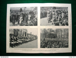 Nel 1921 Funerali Imperatrice Germania A Potsdam, E. Romagnoli, Teatro Massimo - Other & Unclassified