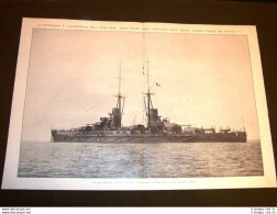 Genova Nel 1913 La Regia Nave Giulio Cesare Negli Stabilimenti Gio. Ansaldo & C. - Other & Unclassified