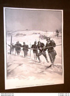 Alpini E Alpinismo Nel 1906 Escursione Al Gran San Bernardo Discesa Con La Corda - Other & Unclassified