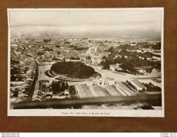 Padova Nel 1925 Pra' Della Valle E La Basilica Del Santo Veneto - Sonstige & Ohne Zuordnung