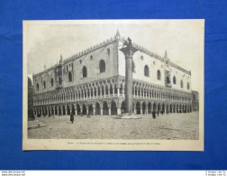 Venezia: Il Palazzo Ducale Restaurato E Scoperto Il 13 Novembre 1889 - Vor 1900