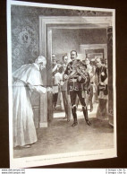 Roma Nel 1903 Papa Leone XIII Riceve Guglielmo II + Uscita Dal Vaticano - Sonstige & Ohne Zuordnung