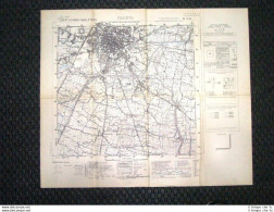 Grande Carta Topografica Padova Veneto Dettagliata IGM - Geographical Maps