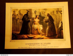 L'inquisizione In Spagna Misteri Della Vita Dei Borbone La Cecilia Anno 1859 - Before 1900