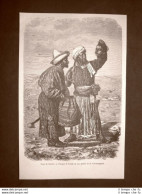 Nel Kirghizistan Nel 1863 Soldati Dopo La Vittoria E Tenda Kirghisa - Before 1900