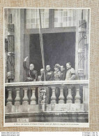 Venezia Nel 1934 Palazzo V.Il Duce Benito Mussolini Saluta Gli Alpini In Congedo - Sonstige & Ohne Zuordnung