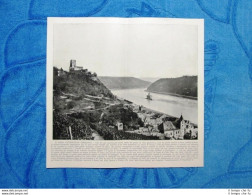 Rara Veduta Di Fine '800: Il Reno. Germania + Castello Di Balmoral. Scozia - Vor 1900