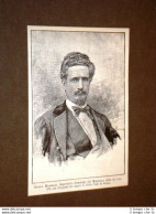 Senatore Niccola Marselli Nel 1884 Napoli 5 Novembre 1832 – Roma, 26 Aprile 1899 - Vor 1900