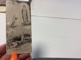 Image, Pieuse Et Religieuse,1900 Au Pied De Marie INVOCATIONS FAITES PENDANT LA PROCESSION DU SA! T-SACREMENT DEVANT LES - Andachtsbilder