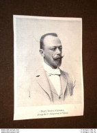 Il Dottore Guido D'Angeli Nel 1897 - Before 1900