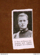 WW1 Prima Guerra Mondiale 1914-1918 Caduto Per La Patria F. Barzi Di Firenze - Other & Unclassified