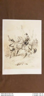 Carlo VI Di Valois Foresta Di Mans 1393 Incisione Del 1859 Di Adam - Atlas Houze - Ante 1900