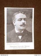 Deputato Marchese Giacomo Reggio Di Genova - Antes 1900