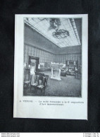 Venezia - Sala Francese, 6° Esposizione Internazionale D'Arte  Stampa Del 1905 - Sonstige & Ohne Zuordnung