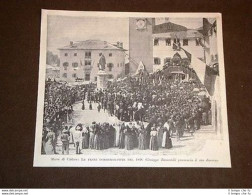 Pieve Di Cadore Fste Commemorative Del 1848 Discorso Di Giuseppe Zanardelli - Voor 1900